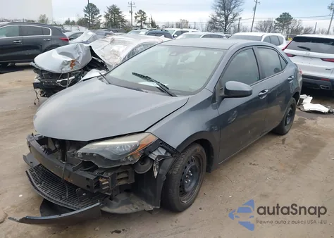 2018 Toyota Corolla Le из США, поврежденный, VIN 2T1BURHE4JC984956